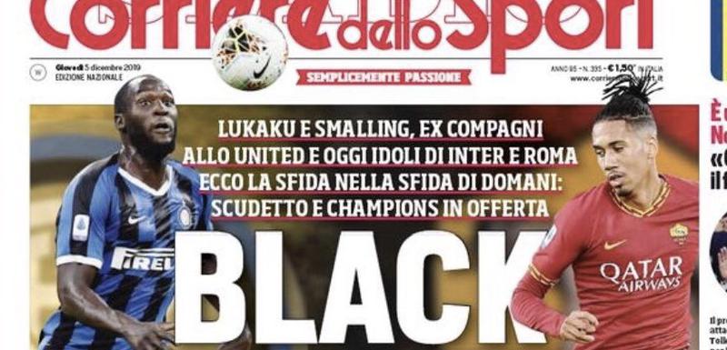 Naslovnica „Korijere delo sporta”