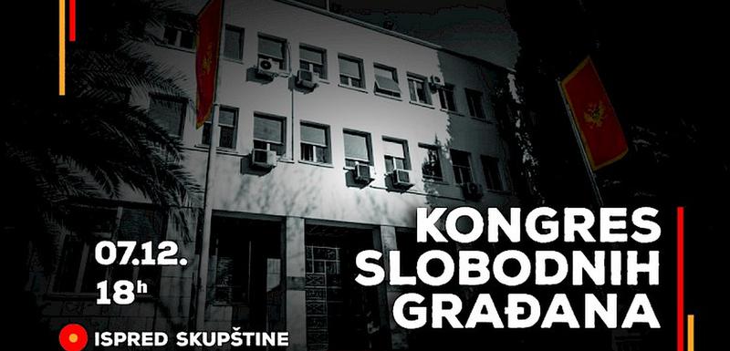 Pokret "Odupri se" organizovaće protest u subotu u 18 sati, ispred Skupštine Crne Gore