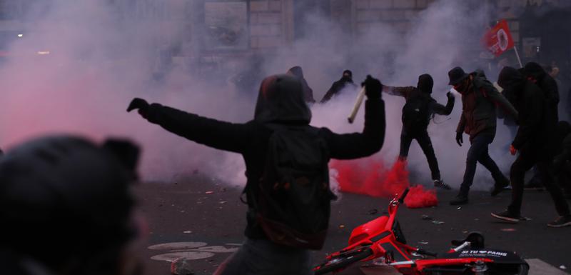 Protest u Parizu