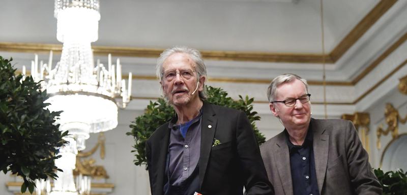 Akademija i ranije bila na udaru kritika: Handke juče u Stokholmu