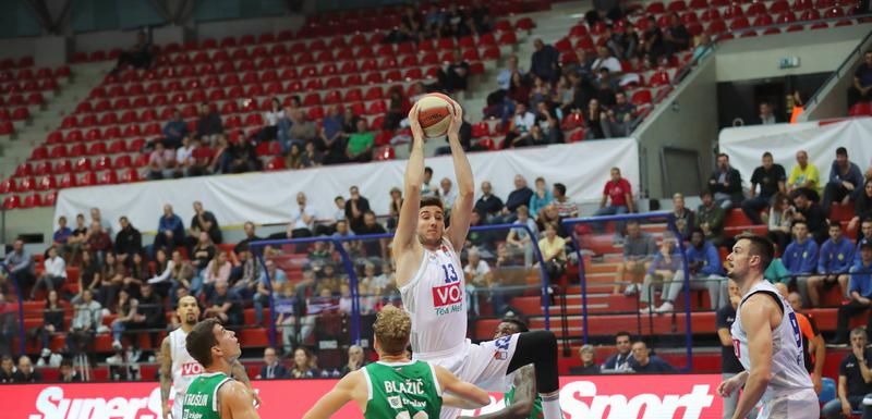 Vrijeme je za revanš: Aleksa Ilić na utakmici ABA Superkupa protiv Cedevita Olimpije