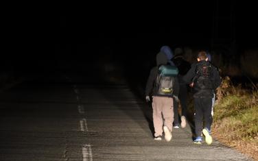 Migranti iz Pljevalja idu ka granici sa BiH