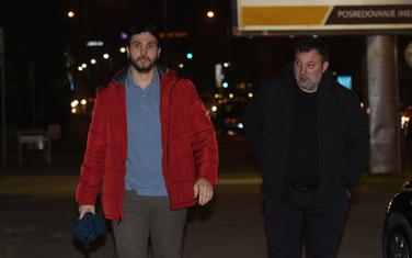 Otašević sinoć sa urednikom "Dana"