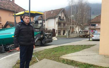 Karišik pored mehanizacije