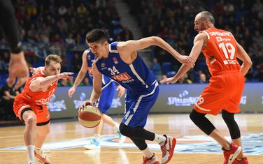 Proširio napadački repertoar: Danilo Nikolić na utakmici sa Cedevita Olimpijom