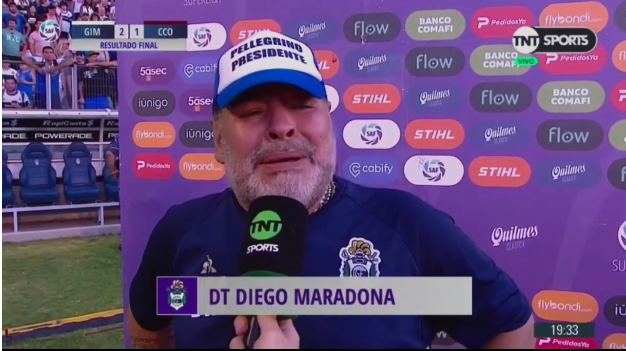 Maradona nakon meča