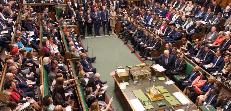 Detalj iz britanskog parlamenta