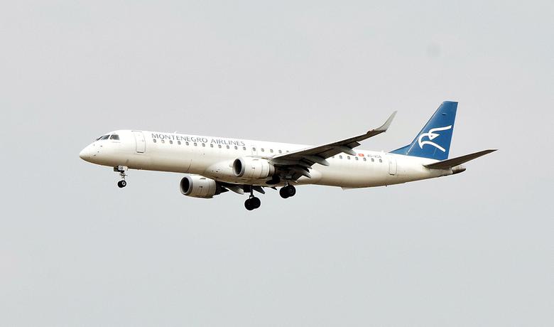 Avion Montenegro erlajnsa: Ilustracija