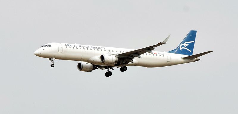 Avion Montenegro erlajnsa: Ilustracija