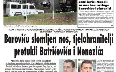 Strana "Vijesti" od 12. decembra 2009.