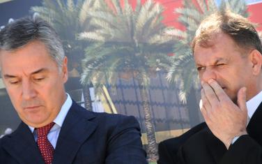 Đukanović i njegov generalni sekretar Stijepović