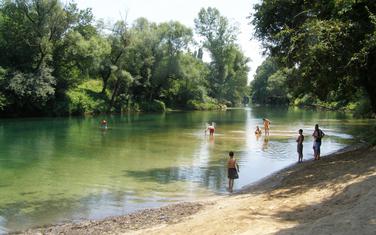 Kupanje u Zeti: Plaža Gaz