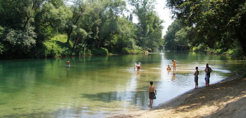 Kupanje u Zeti: Plaža Gaz