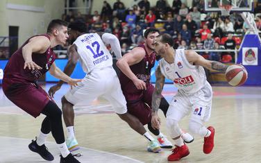 Džastin Kobs na večerašnjoj utakmici