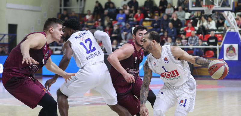 Džastin Kobs na večerašnjoj utakmici