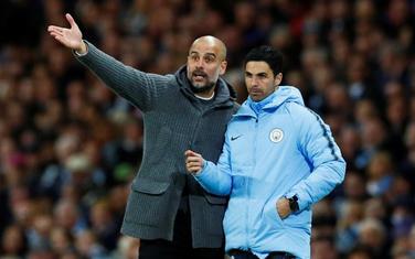 Mikel Arteta i Pep Gvardiola