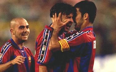 Figo, Gvardiola i De la Penja