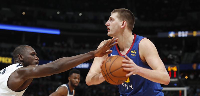Jokić na sinoćnjem meču
