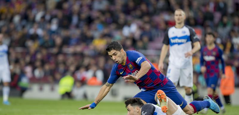 Luis Suares na meču sa Alavesom