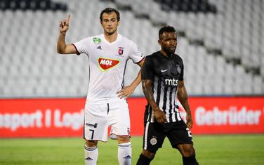 Danko Lazović iz perioda kada je igrao za mađarski Videoton