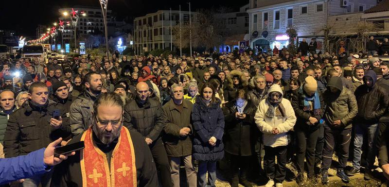 Sa protesta u Budvi