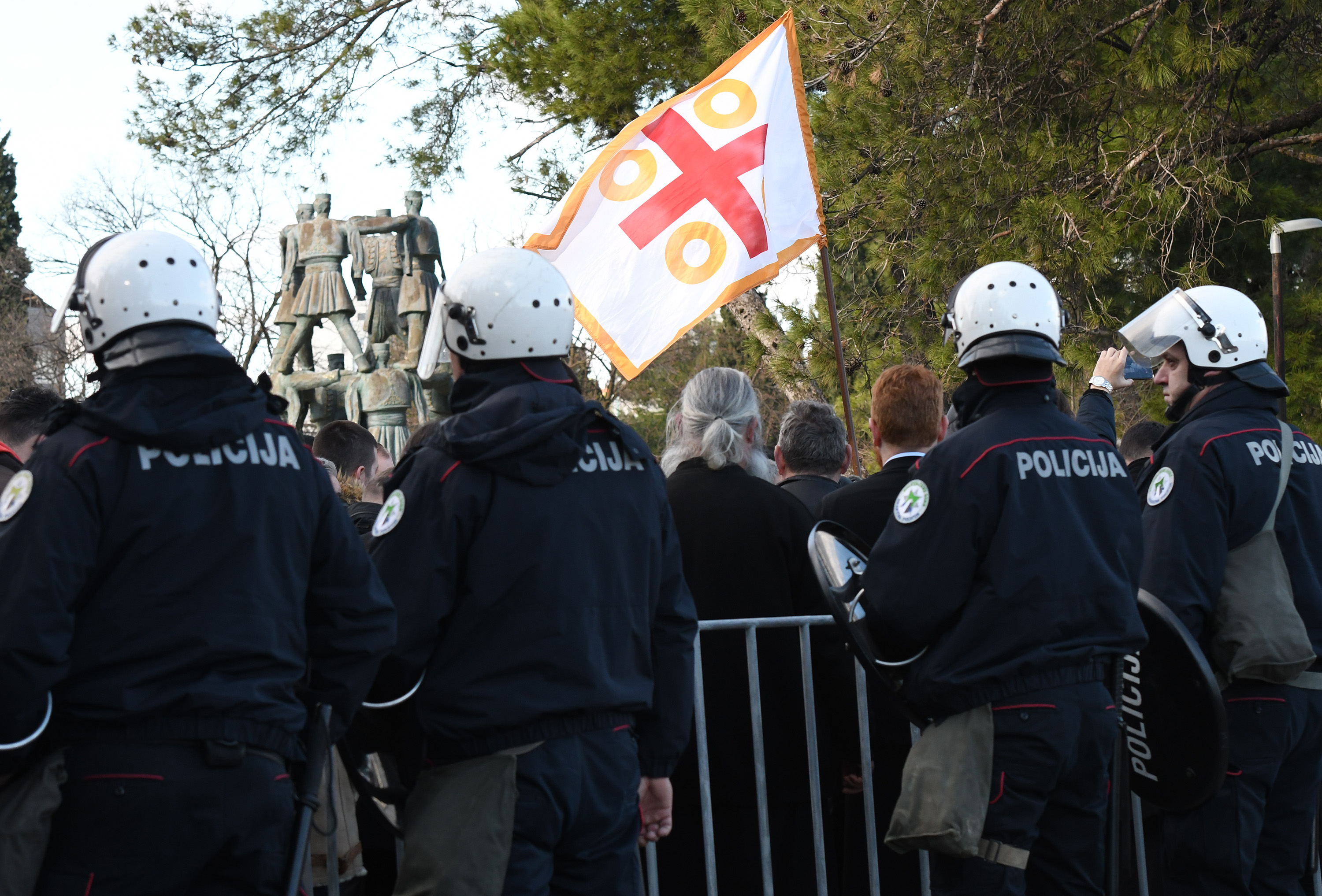 Podgorica protest