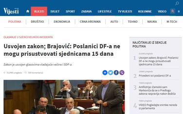 Samo jedan tekst imao preko pola miliona pregleda