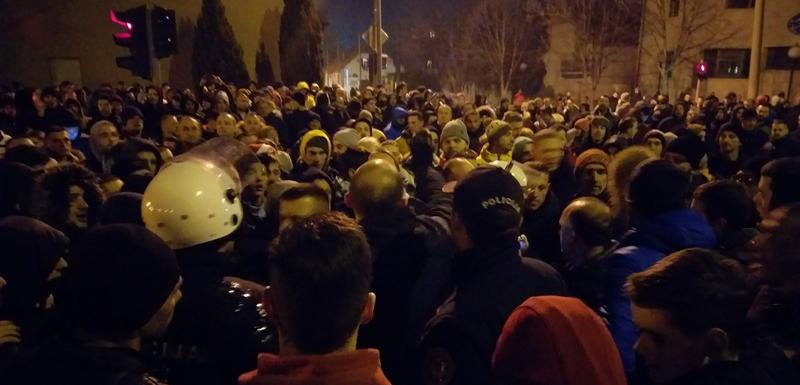 Sa protesta u Nikšiću