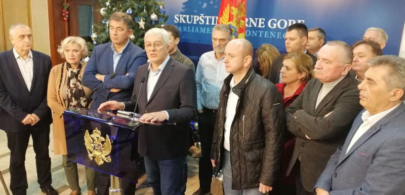 Sa pres konferencije DF-a