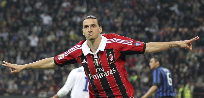 Zlatan Ibrahimović u dresu Milana
