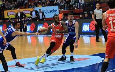 Sa utakmice Cibona - Cedevita Olimpija