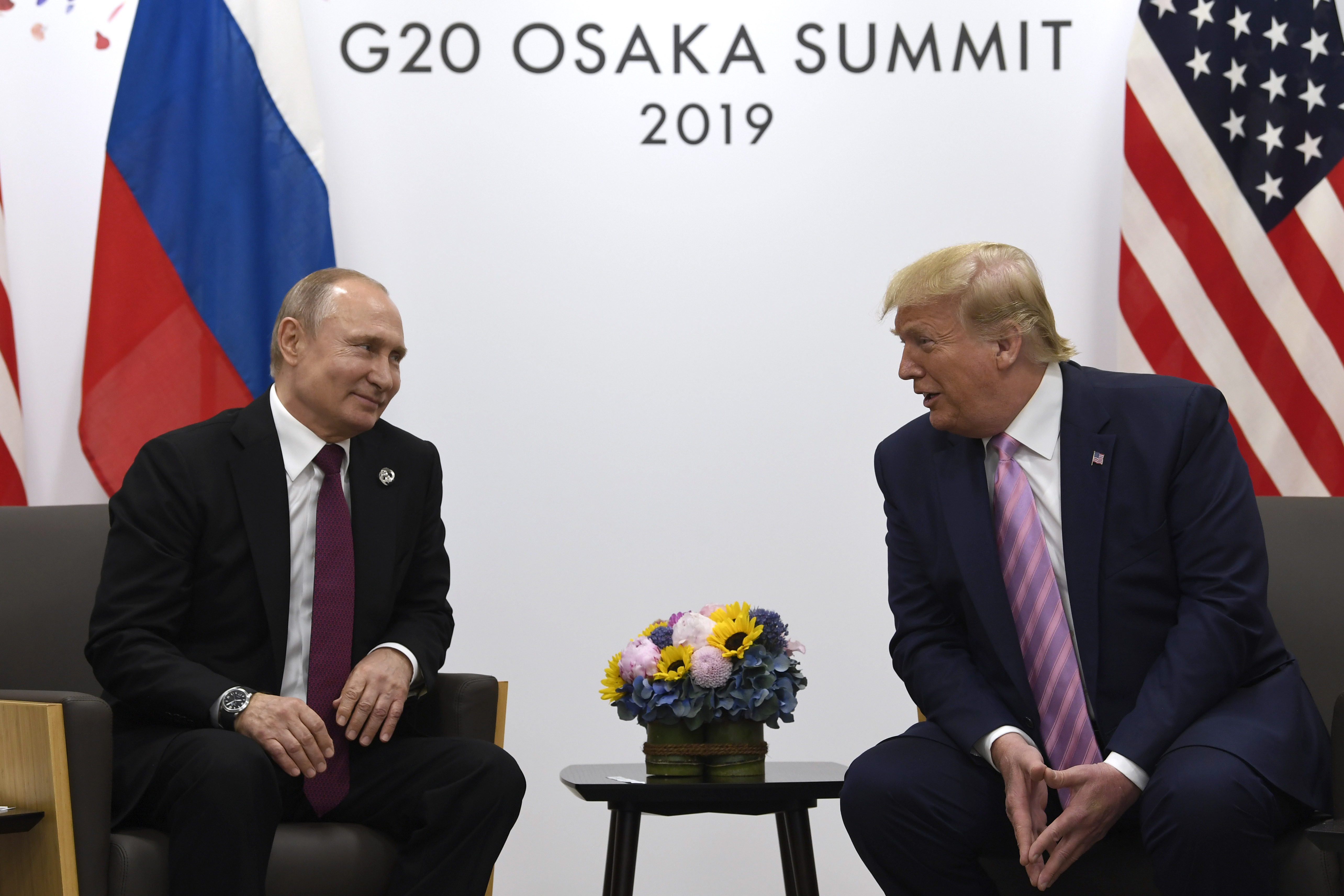 Donald Tramp, Vladimir Putin