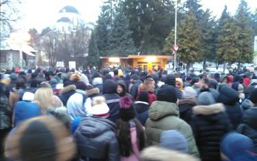 Sa protesta u Beranama