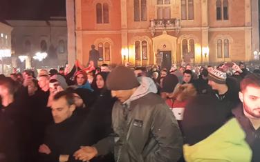Sa protesta u Novom Sadu