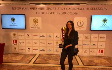Bojana Gojković sa priznanjem u Vili Gorica