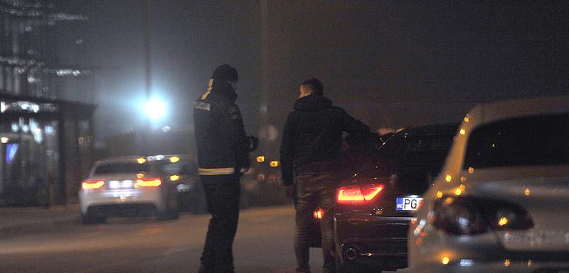 Pojačana kontrola policije u Podgorici (Ilustracija)