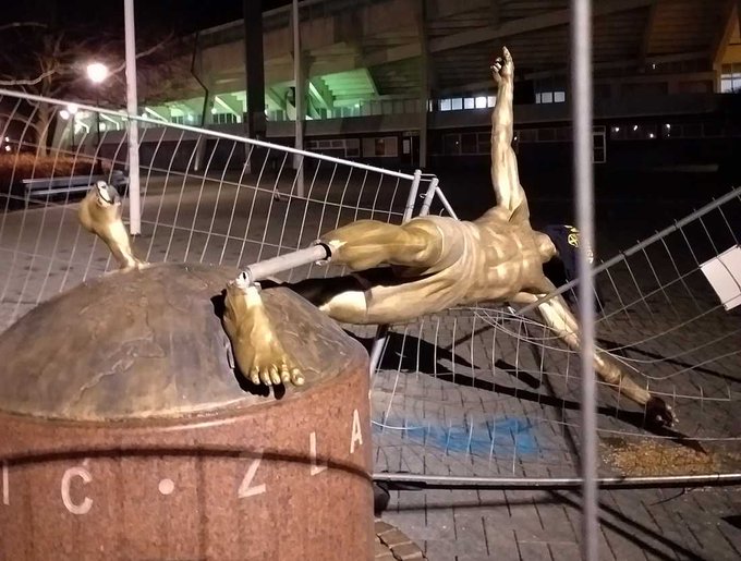 Statua Zlatana Ibrahimovića