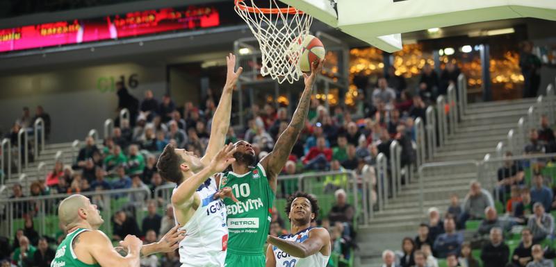 Sa meča Cedevita Olimpija - Igokea