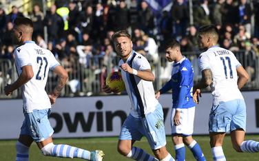 Ćiro Imobile slavi gol protiv Breše