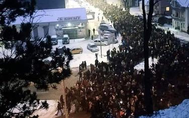 Sa litije u Beranama