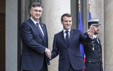 Plenković i Makron