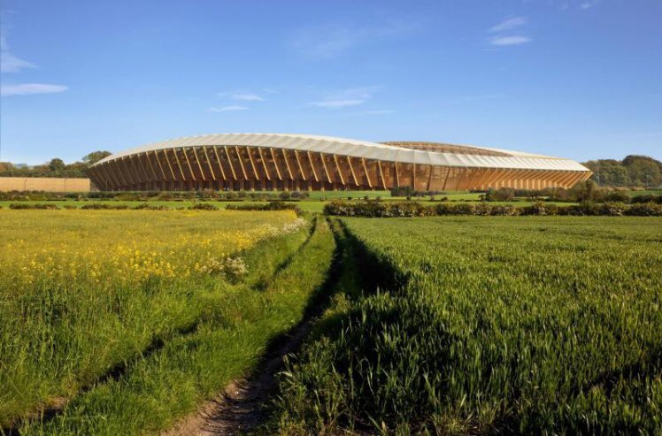 Projektovani dizajn novog stadiona Forest Grina