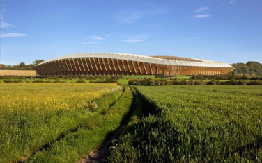 Projektovani dizajn novog stadiona Forest Grina