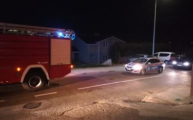 Vatrogasci i policija na terenu