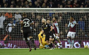 Aguero slavi prvi gol u Birmingemu