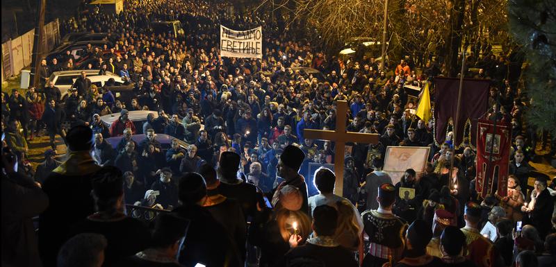 Sa litije u Podgorici