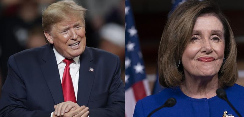 Tramp i Pelosi