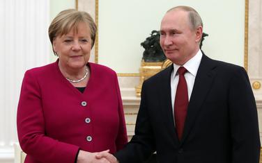 Merkel i Putin
