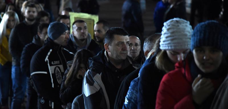 Sa litije u Podgorici
