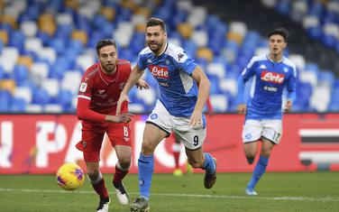 Momenat iz duela Napolija i Peruđe